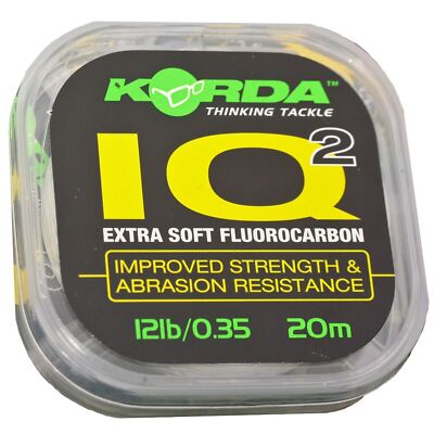 (0,72 /1m) Korda IQ2 Extra Soft 0,35mm 12lbs 20m - Vorfachschnur