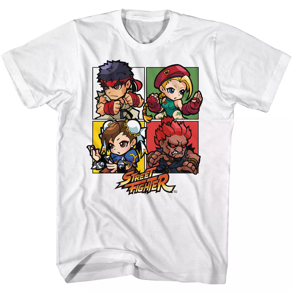 Street Fighter Akuma Character Mens Black Graphic Tee - S