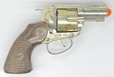 Vintage Mattel Shootin' Shell Snub-Nose .38 Private Detective Toy Gun Cap READ