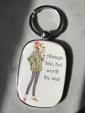 2008 Mattel Open Road Barbie Key Ring Always Late but Worth the Wait