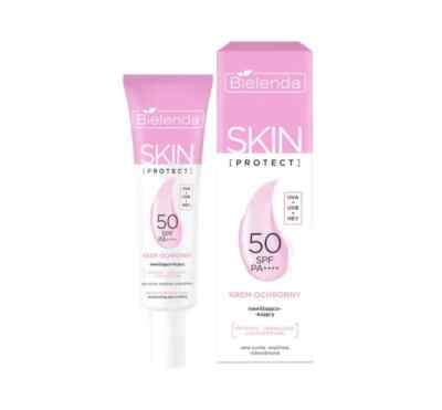 Bielenda SKIN PROTECT Moisturizing and Soothing Cream SPF 50  40 ml./1.3 fl.oz.
