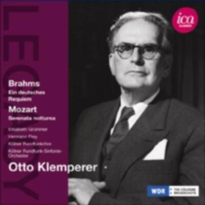 BRAHMS/MOZART/KLEMPERER/KRSO/RFCO/PREY: GERMAN REQUIEM/SERENATA NOTTURNA - CD