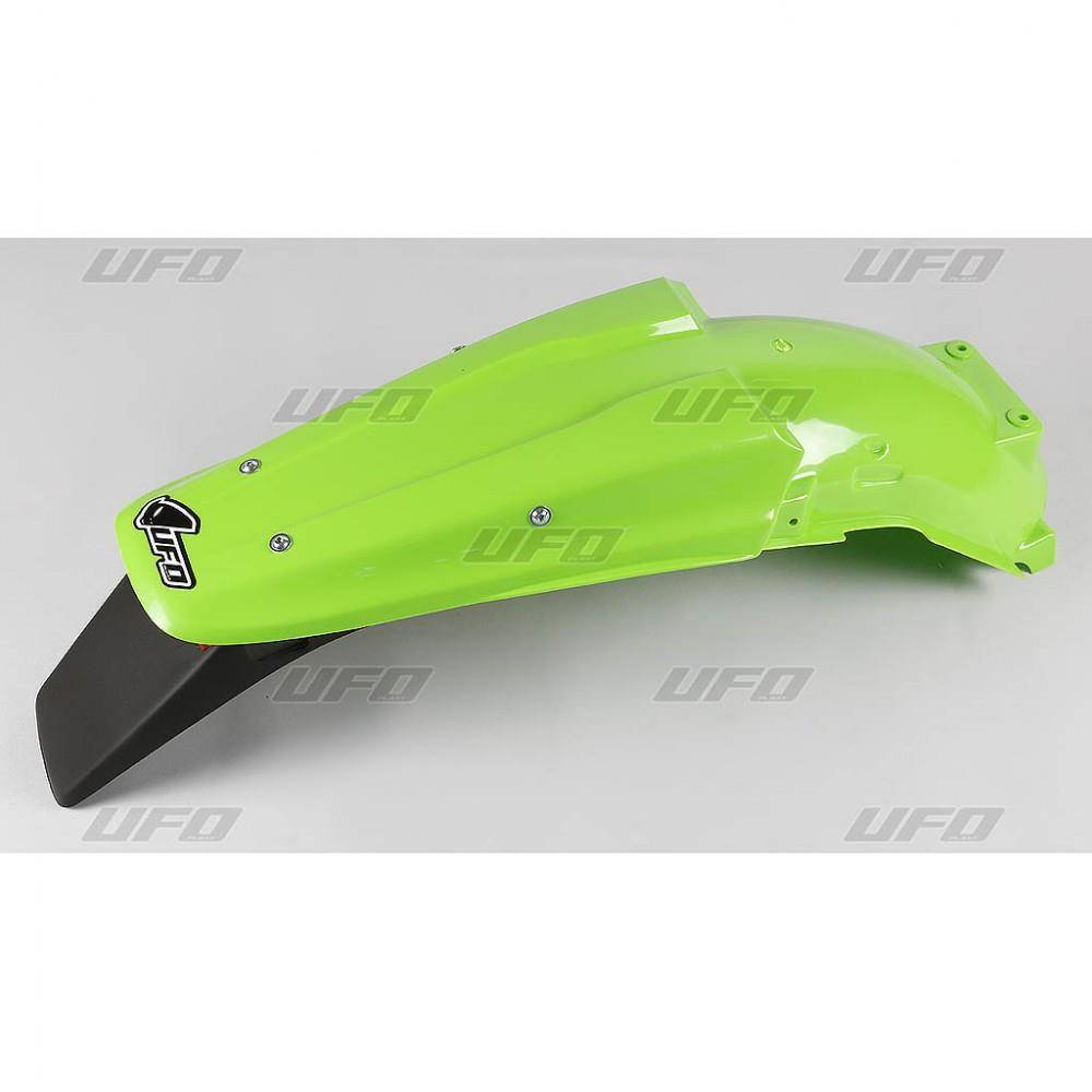 Aile arrière KX 125 plastique flexible anti-UV vert pour Kawasaki 92-93
