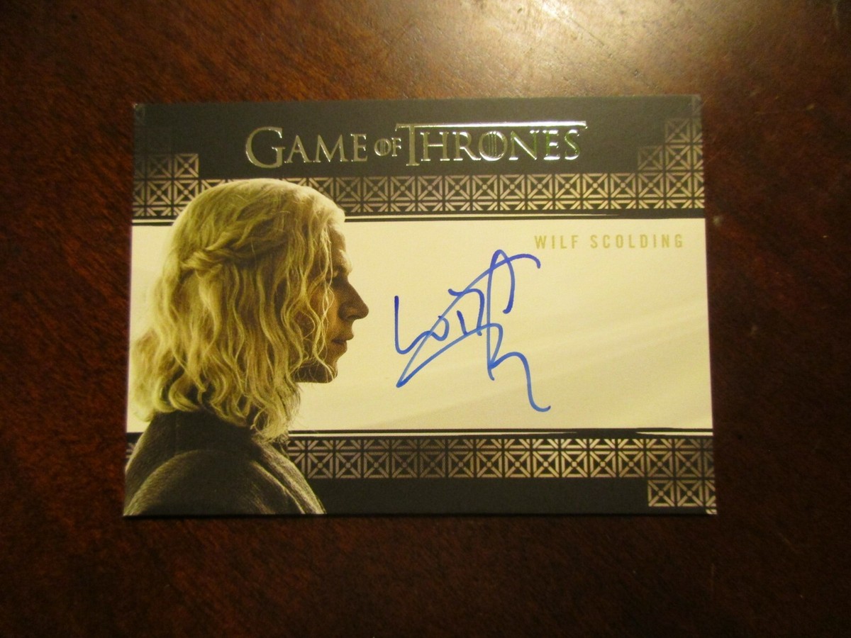 Game of Thrones The Complete Series Volume 2 WILF SCOLDING VS