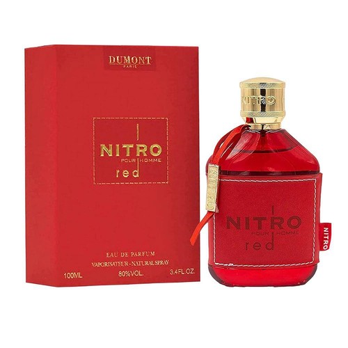 Nitro Red Pour Homme de Dumont Paris EAU DE PARFUM SPRAY 3,4 OZ para HOMBRE.