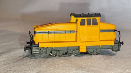 Märklin H0 3078 Diesellok DHG 500 gelb, 3-achsig hellblaue OVP - Picture 11 of 17