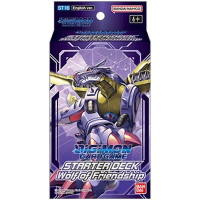 New and Sealed x 1 Digimon Card Game: Starter Deck: Wolf of Friendship Digimon C
