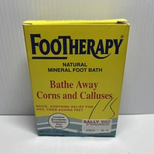 Queen Helene Footherapy Mineral Foot Bath Soothing Relief Sore Tired Feet 3 pks