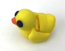 2 pcs 3D Printed Critter Fidgets Mini Duck & Sheep Figurines Made in Sweden