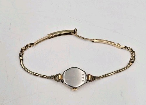 Vintage Bulova Women’s Watch 10k Rolled Gold Plate, Swiss, 17 Jewels Working - Picture 7 of 8