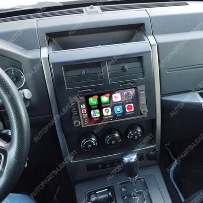 7'' CARPLAY CAR STEREO RADIO ANDROID 15.0 GPS BT FOR JEEP LIBERTY 2008 2009-2012