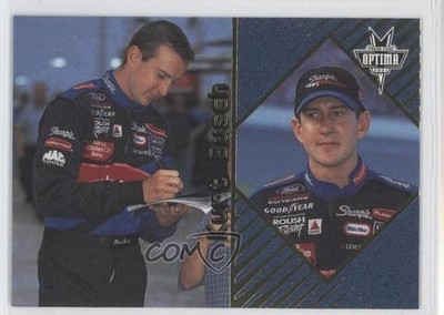 2001 Press Pass Optima Gold Kurt Busch #G4 0c4