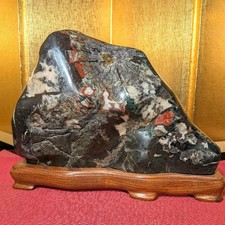 Suiseki Bonseki Bonsai Japanischer Chrysanthemenstein 4,6 kg Neoya Gifu...