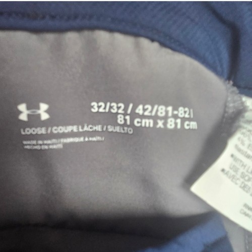 Under Armour Mens Golf Pants 32x32 Blue Loose Fit Lightweight Athletic - 第 5/9 張圖片
