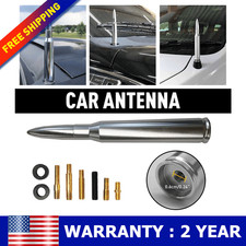 Chrome Bullet Antenna 50 Cal For Chevrolet 150025003500gmc Silverado Sierra