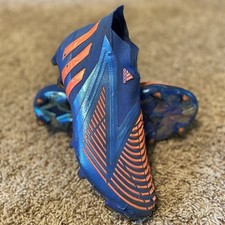 Adidas Predator Edge FG Blue Turbo Pink Soccer Cleats Men Size 8 US GZ9002