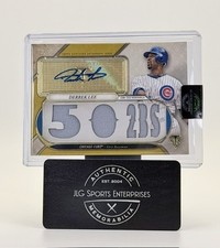 Derrek Lee Chicago Cubs 2017 Topps Autograph Threads LE #TTAR-DLT /9
