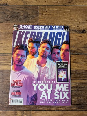 Kerrang! 1740 You Me At Six + Art Print, Ghost, Avenged Sevenfold, Slash