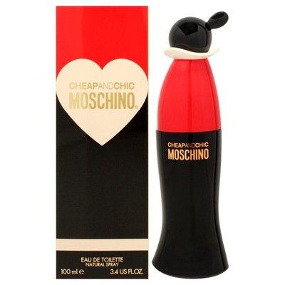 2 Pack Cheap and Chic by Moschino for Women - 3.4 oz EDT Spray