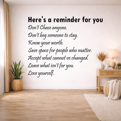 Motivierendes Zitat Vinyl Wandbild Aufkleber Inspirierend Home Office Dekor
