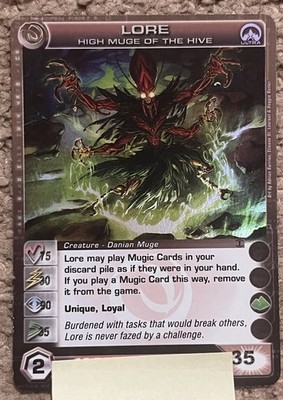Chaotic TCG Lore High Muge Of The Hive