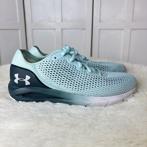 Under Armour Womens HOVR Sonic 4 Running Shoes Sneakers Bluetooth Blue Sz 7.5