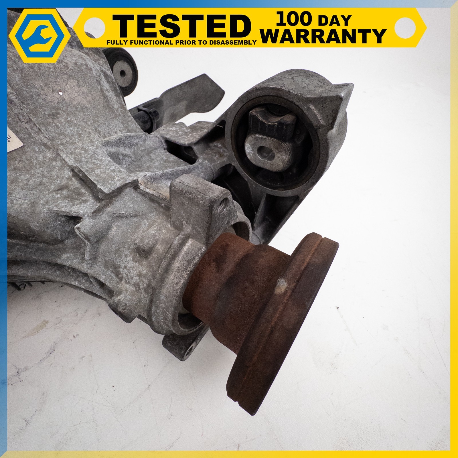 03-13 BENTLEY CONTINENTAL GT REAR DIFFERENTIAL DIFF AXLE CARRIER ASSEMBLY OEM