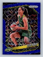 2025 Panini Prizm WNBA #38 Sue Bird Blue Velocity Prizms