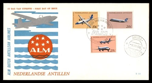 Mayfairstamps Netherlands FDC 1968 Airplanes Combo ALM First Day Cover aax_47535