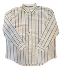 Brooks Brothers Men's Dress Button Down Shirt Green Blue 3XL 3XLT NWT