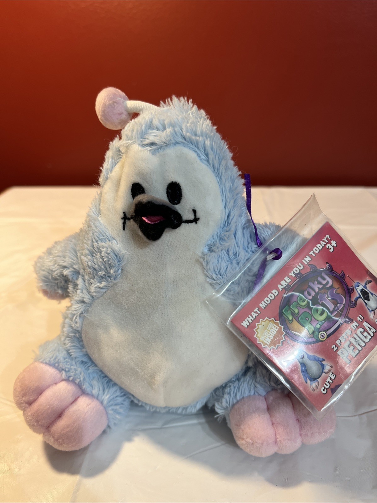 Abandon Interactive Freaky Pets Reversible Plush Stuffed Monster 2 in 1 Penga