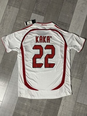 Купить ac milan kaka 22 20062007 long sleeve jersey vintage white