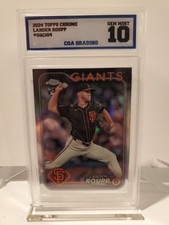 2024 Topps Chrome Update Series - Landen Roupp #USC104 (RC) CGA 10