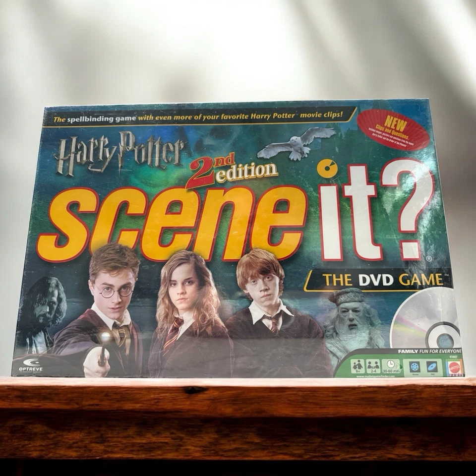 New Sealed Box Harry Potter Scene It 2nd Edition DVD Game Mattel 2007 Sealed NEW - Image 2 of 4
