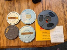 Lot of 5 Home Movie 8mm  1 Super 8 Reel 1944 news, 1942 Canada -- See pics 