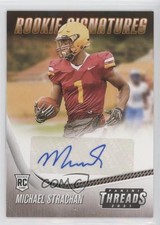 2021 Panini Chronicles Draft Picks Orange Mike Strachan Michael #TS-MST Auto 2l4