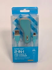 Reiko Super Fast 2-in-1 USB Cable & Car Charger (Micro-USB)