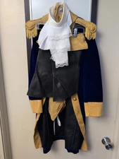 Beauty Beast? President? Solidier Halloween Costume Childs Large 5 pc Long Coat 