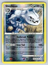 Reverse Holofoil Steelix 28/100 Stormfront HP
