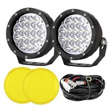 Pair 5 Inch Led Offroad Driving Lights 160w Round Offroad Spot Light Driving