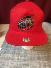 Spider-Man with Torn Affect by Marvel Snapback Hat Cap