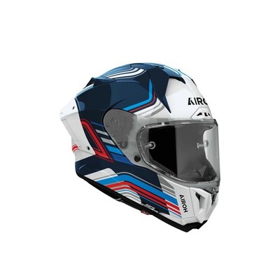 Airoh GP 800 HURRICANE Mens Glossy Motorcycle Road Track Visor Extra-Wide Helmet