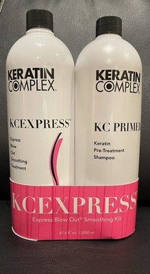 Keratin Complex Kc Express Pre.Treatment. Shampoo/Express Blow Out Treat. 67.6Fl
