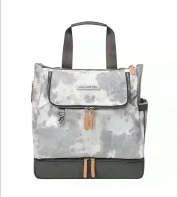 Petunia Pickle Bottom Pivot Backpack Diaper Bag - Smoke Swirl Tie Dye Coated