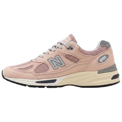 New Balance NB 991 V2 Running Shoes Unisex Pink Gray U991RB2