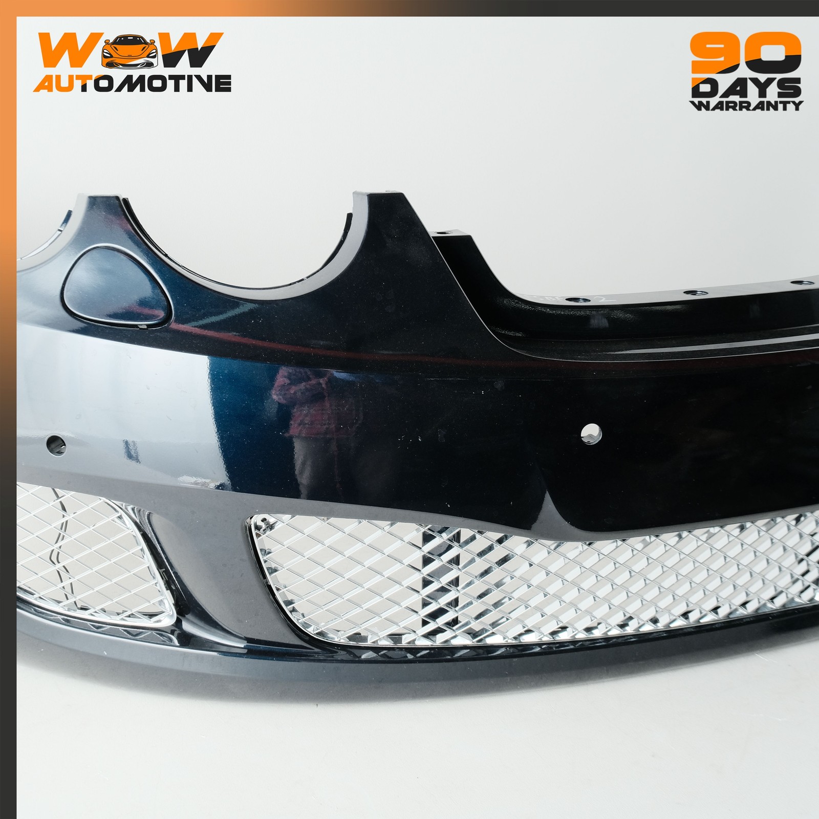 06-13 BENTLEY CONTINENTAL FLYING SPUR FRONT BUMPER COVER DARK SAPPHIRE S5 OEM