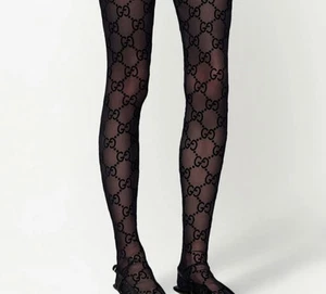 Collant Gucci taille M avec leggings GG Monogram Supreme NEUF + Fullset