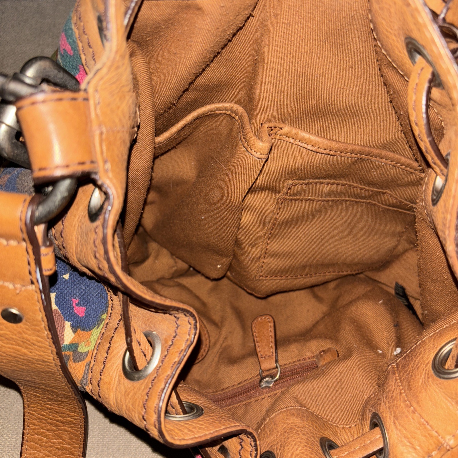 Fossil Maddox Drawstring Multicolored Camouflage … - image 6