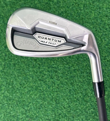 Callaway QUANTUM MAX FAST Iron Set Clubs 8-PW AW GW SW Graphite USED RH R2 Flex