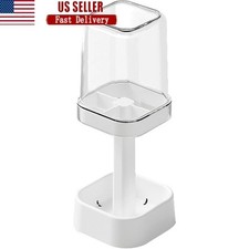 Portable Toothbrush Organizer W/ 3 Slots Compact Holder Bathroom Travel New